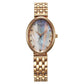 Titan Raga Memoirs Quartz Analog Mother Of Pearl Dial With Rose Gold Metal Strap Watch For Women 95258wm01f