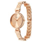 Titan Raga Showstopper Quartz Analog Rose Gold Dial Metal Strap Watch for Women 95263WM01 / NS95263WM01