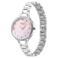 Titan Raga Showstopper Quartz Analog Mother Of Pearl Dial Metal Strap Watch for Women 95275SM01