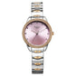 Titan Raga Showstopper Quartz Analog Purple Dial Metal Strap Watch for Women 95281KM01