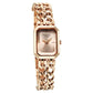 Titan Raga Showstopper Quartz Analog Rose Gold Dial Metal Strap Watch for Women NS95283WM01