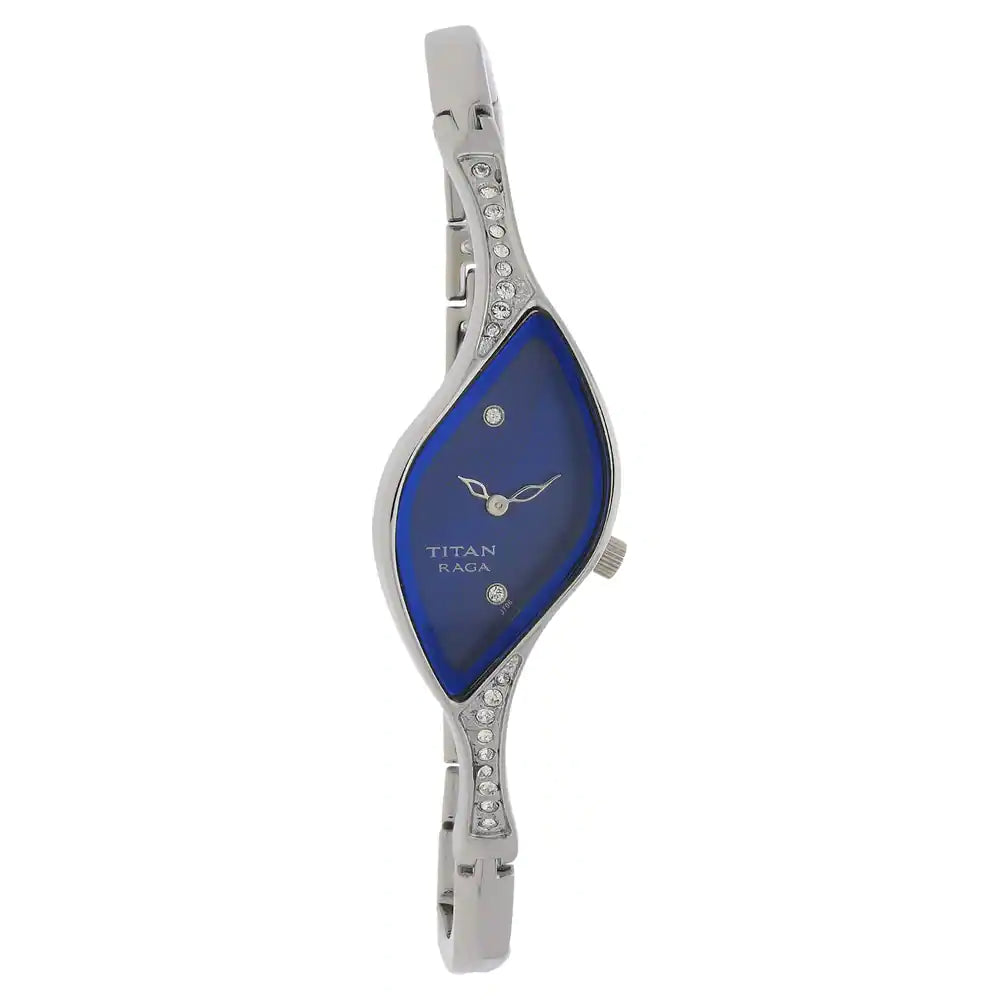 Titan Raga Blue Dial Watch with Metal Case NN9710SM01 (J706)