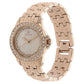 Titan Quartz Analog Champagne Dial Stainless Steel Strap Watch for Women NS9798WM01  / 9798WM01