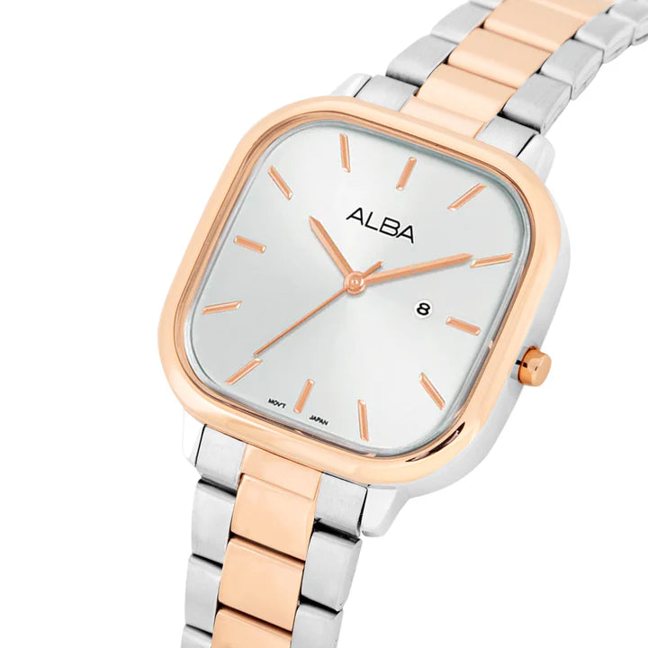 Alba Stainless Steel Women Analog Wristwatch Ah7Bz0X1