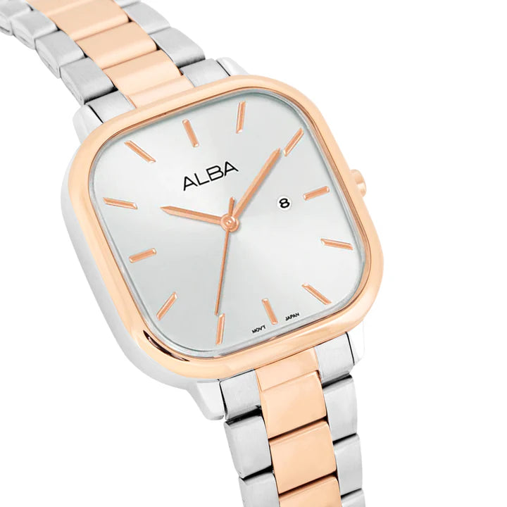 Alba Stainless Steel Women Analog Wristwatch Ah7Bz0X1