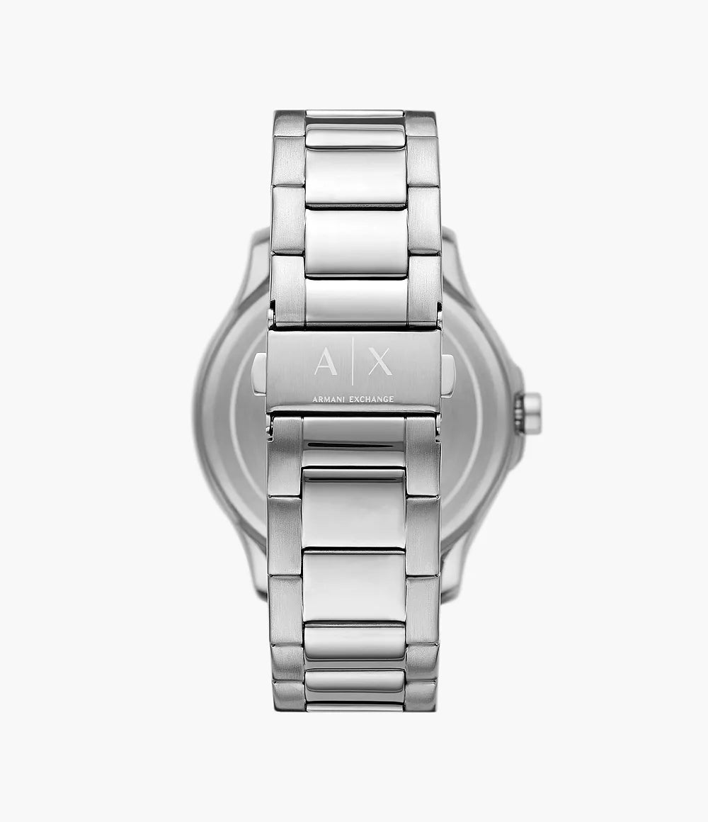 Armani Exchange Three-Hand Date Stainless Steel Watch AX2451