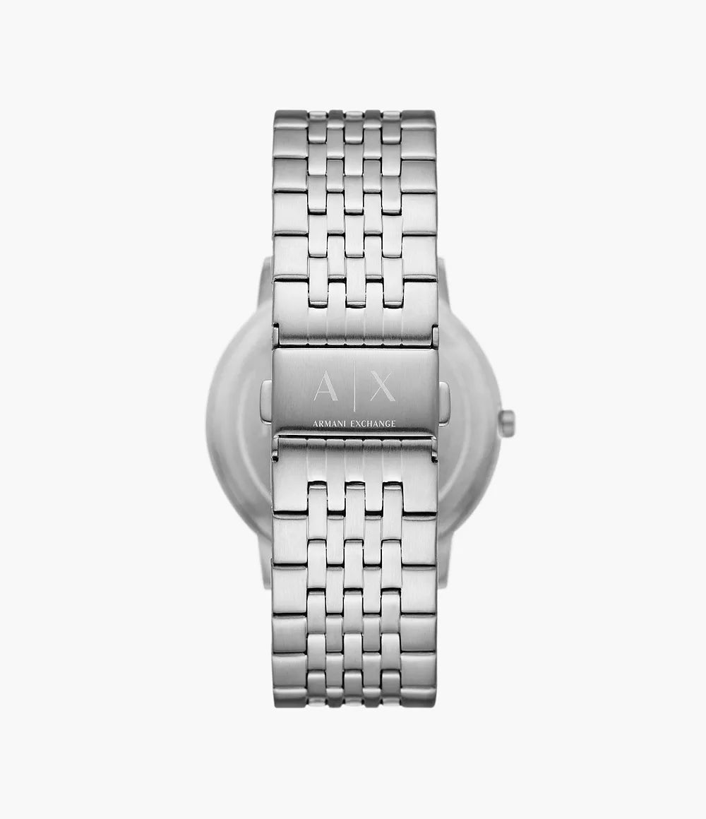 Armani Exchange Two-Hand Stainless Steel Watch AX2870