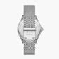 Armani Exchange Three-Hand Stainless Steel Mesh Watch AX5273