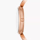 Armani Exchange Three-Hand Rose Gold-Tone Stainless Steel Watch AX5384