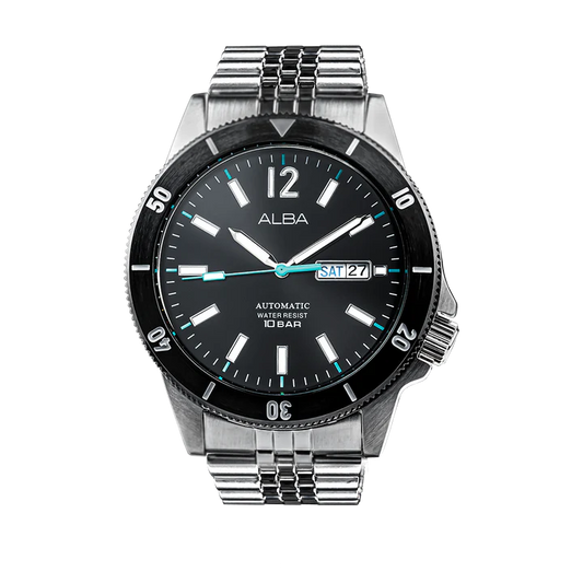 Alba Men Black Dial Automatic Watch – AL4645X1