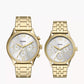 Fossil Fenmore Multifunction Gold-Tone Stainless Steel Watch Set BQ2899SET