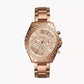 Modern Courier Chronograph Rose Gold-Tone Stainless Steel Watch BQ3377