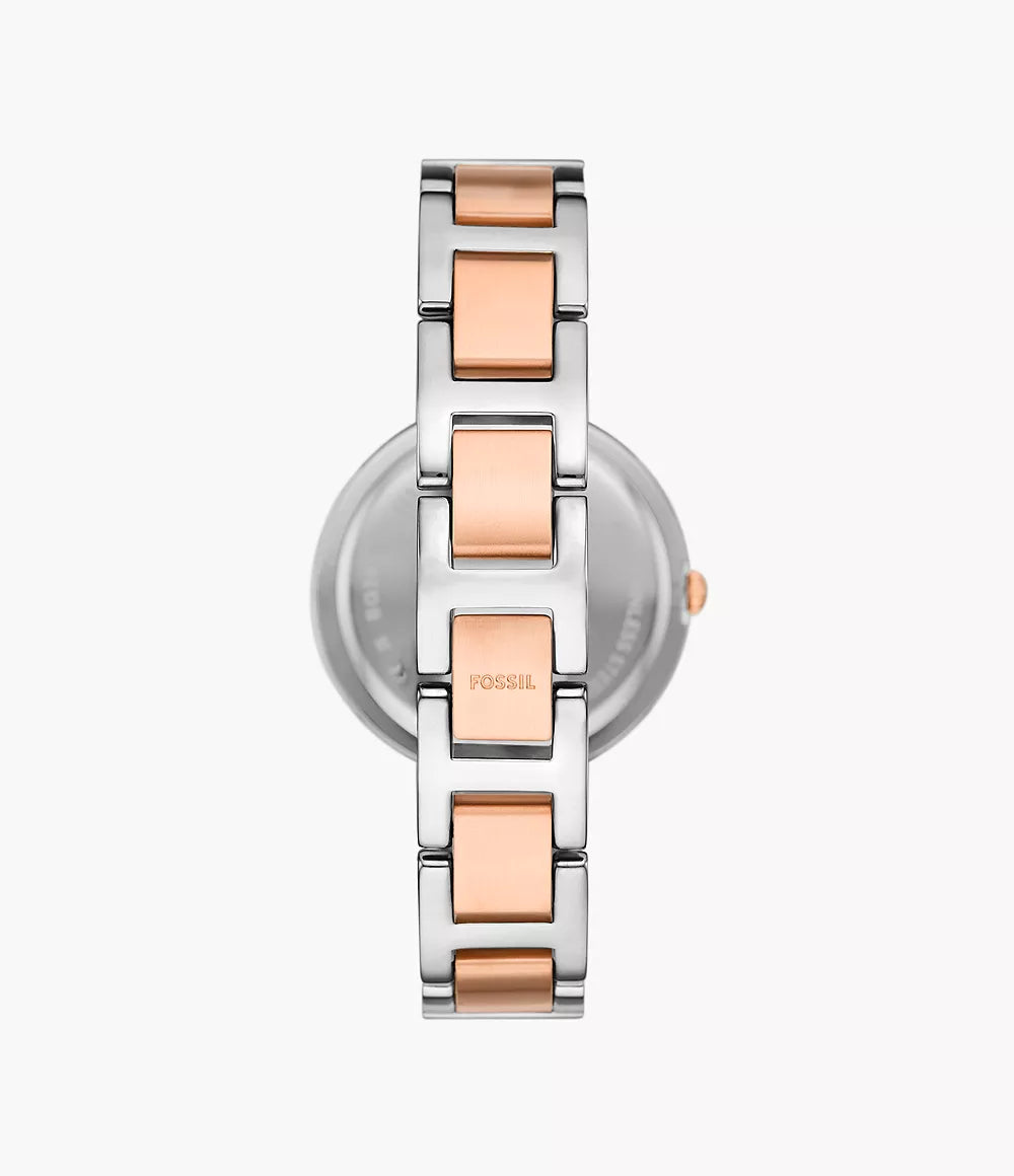 Karli Three-Hand Two-Tone Stainless Steel Watch BQ3952