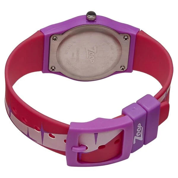 Zoop By Titan Quartz Analog Multicoloured Dial PU Strap Watch for Kids nsc3028pp08