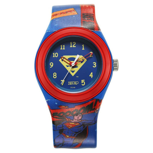 Zoop by Titan Justice League Quartz Analog Blue Dial Polyurethane Strap Watch for Kids C4048PP56