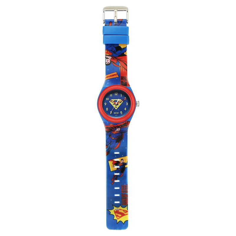 Zoop by Titan Justice League Quartz Analog Blue Dial Polyurethane Strap Watch for Kids C4048PP56