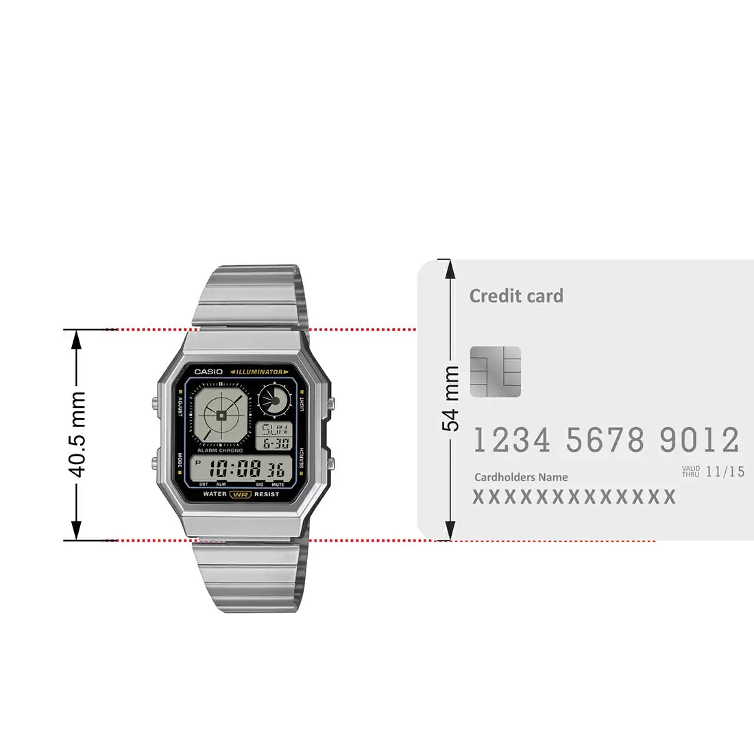 Casio's VINTAGE COLLECTION A130WE-1ADF - D388