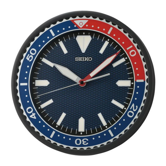 Seiko Contemporary Clock D200With Lumibrite Markers QXA791JN