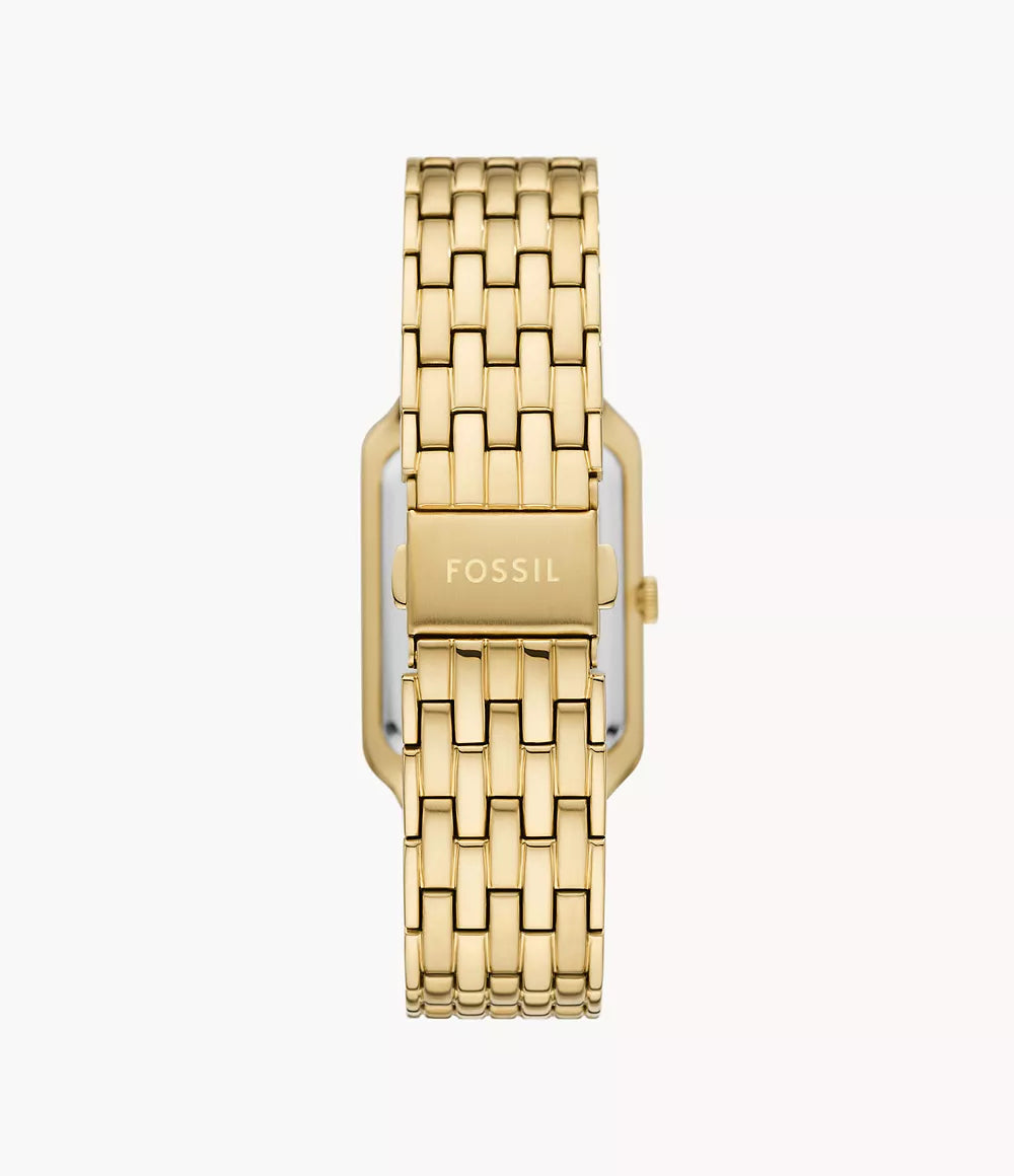 Raquel Three-Hand Date Gold-Tone Stainless Steel Watch  ES5304