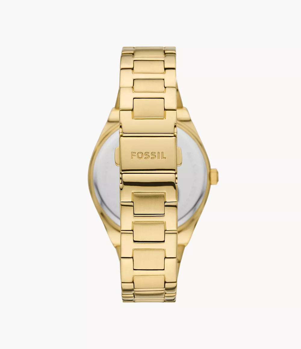 Scarlette Three-Hand Gold-Tone Stainless Steel Watch ES5325