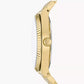 Scarlette Three-Hand Gold-Tone Stainless Steel Watch ES5325