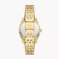 Scarlette Three-Hand Date Gold-Tone Stainless Steel Watch  ES5338