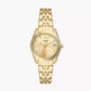 Scarlette Three-Hand Date Gold-Tone Stainless Steel Watch  ES5338