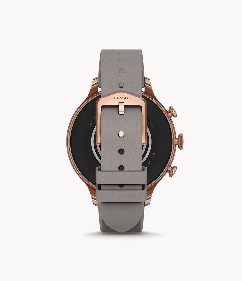 Gen 6 Smartwatch Grey Leather FTW6079