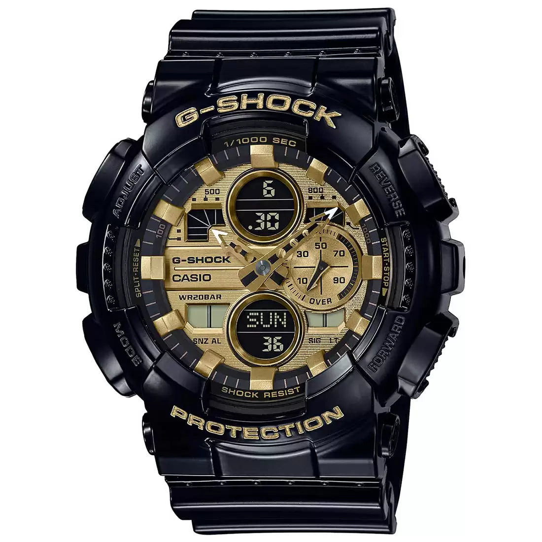 G-SHOCK GA-140GB-1A1DR - G1021 Black Analog-Digital - Men's Watch