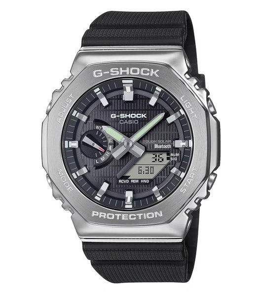 Casio G-Shock GBM-2100-1ADR Black Analog-Digital Dial Black Bio-Based Resin Strap Men Watch G1581