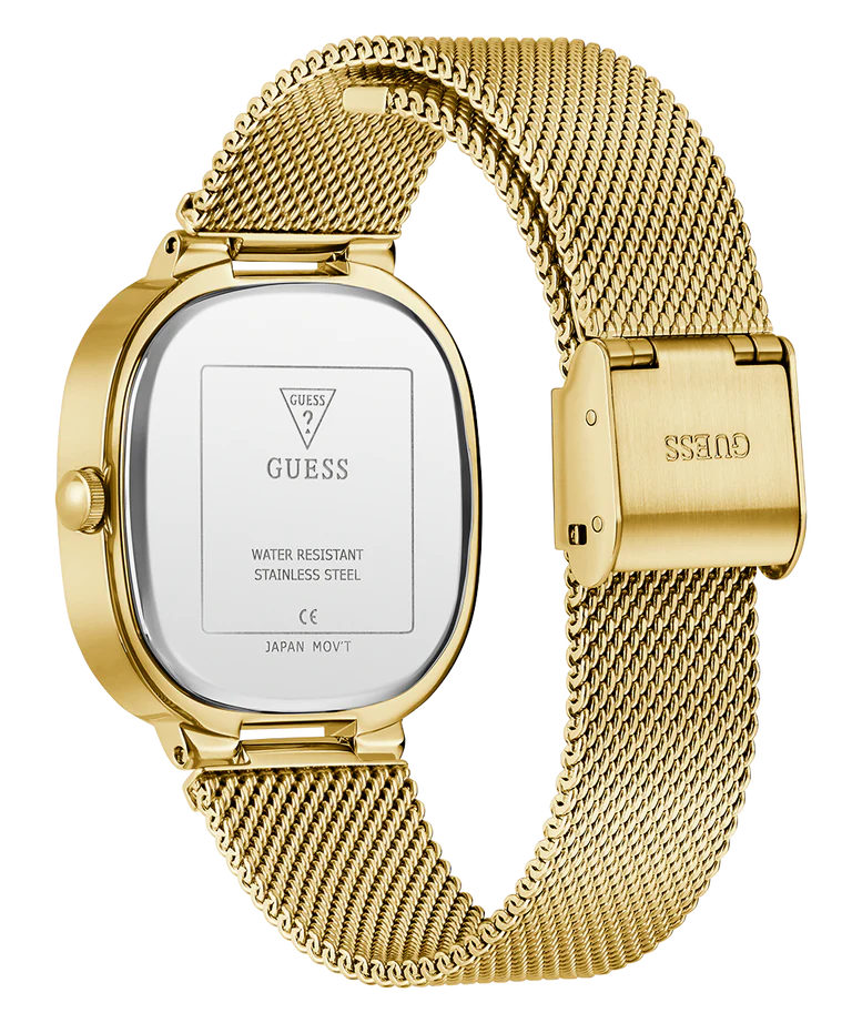 GUESS Ladies Gold Tone Analog Watch GW0354L6