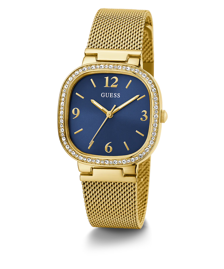 GUESS Ladies Gold Tone Analog Watch GW0354L6