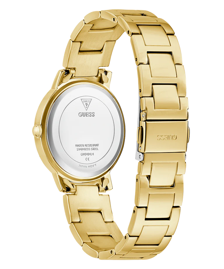 GUESS DAWN Ladies Gold Tone Analog Watch GW0404L4