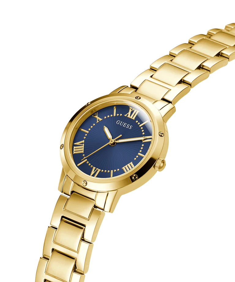 GUESS DAWN Ladies Gold Tone Analog Watch GW0404L4