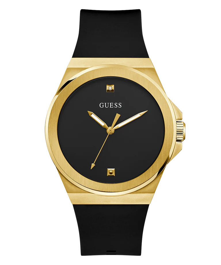 GUESS  Vinyl Analog Watch for Men GW0790G1