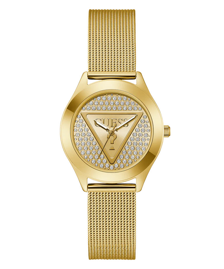 GUESS Ladies Gold Tone Analog Watch GW0835L2