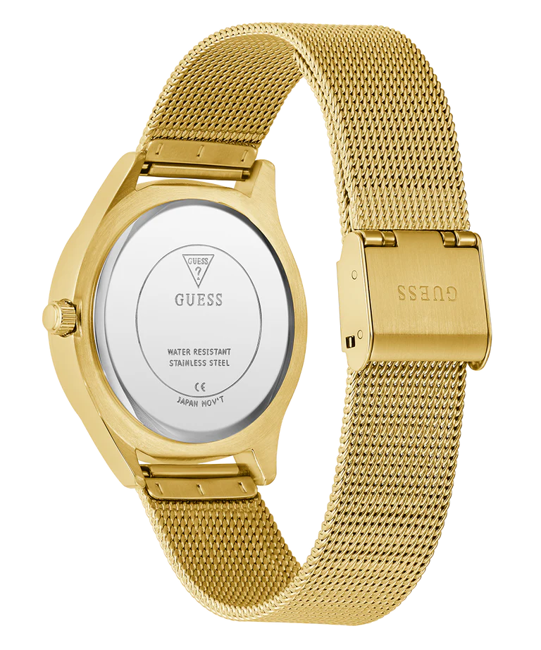 GUESS Ladies Gold Tone Analog Watch GW0835L2