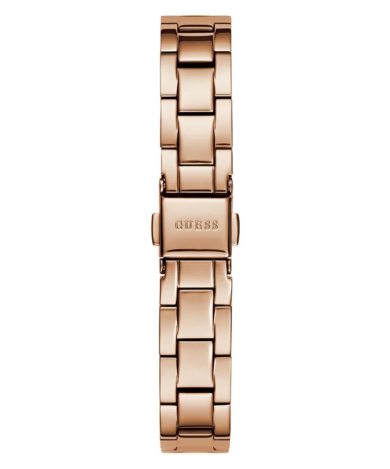 GUESS Ladies Rose Gold Tone Analog Watch GW0839L3