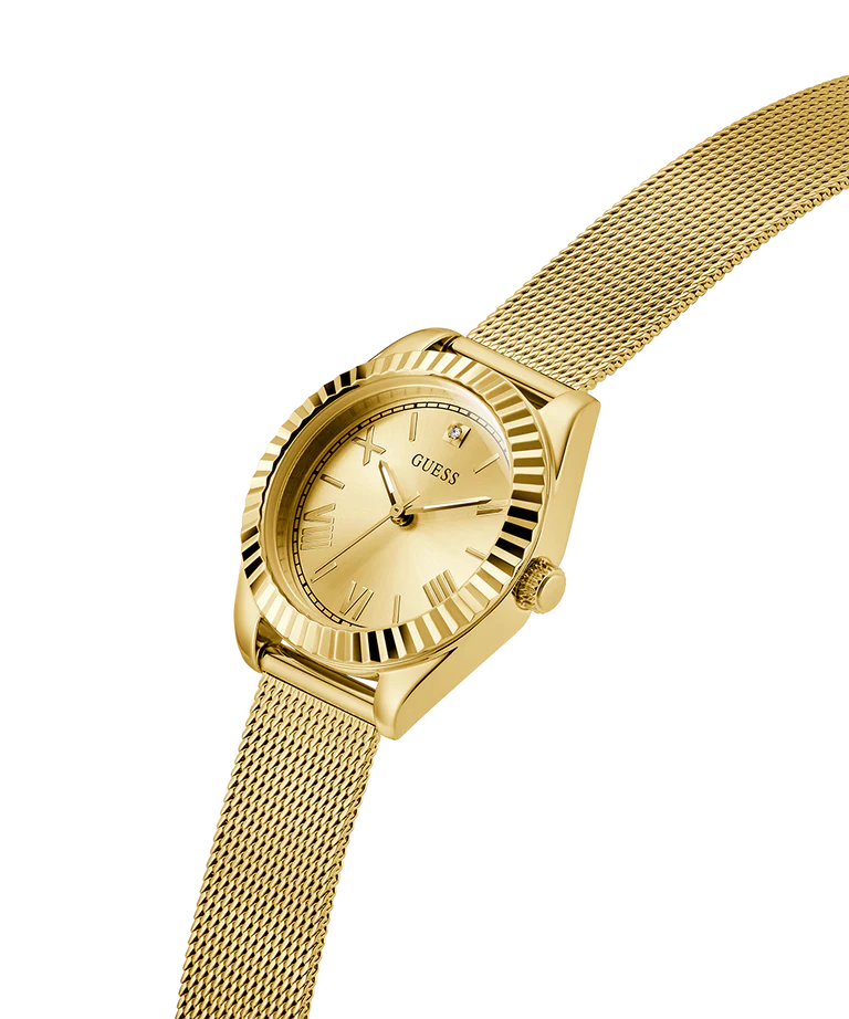 GUESS Ladies Gold Tone Analog Watch GW0842L2