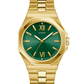 GUESS Mens Gold Tone Analog Watch GW0849G2