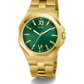 GUESS Mens Gold Tone Analog Watch GW0849G2