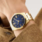 GUESS Mens Gold Tone Analog Watch GW0893G5