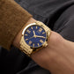 GUESS Mens Gold Tone Analog Watch GW0893G5