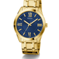 GUESS Mens Gold Tone Analog Watch GW0893G5