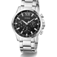 GUESS Mens Silver Tone Multi-function Watch 44 mm GW0900G1