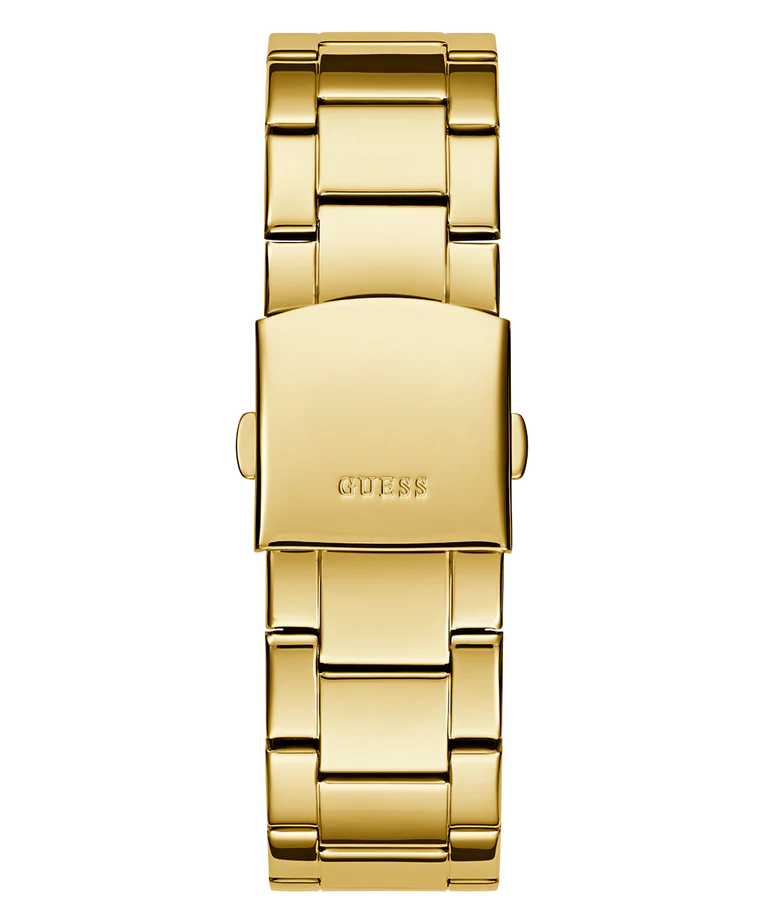 GUESS Mens Gold Tone Multi-function Watch GW0900G3