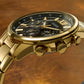 GUESS Mens Gold Tone Multi-function Watch GW0900G3