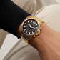 GUESS Mens Gold Tone Multi-function Watch GW0900G3