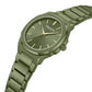 Kenneth Cole Kenneth Cole Quartz Analog Green Dial With Green Stainless Steel Strap Watch for Couple kcwgg0049301glpa