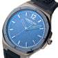 Kenneth Cole Quartz Analog Blue Dial Silicone Strap Watch for Men KCWGM2125002MN